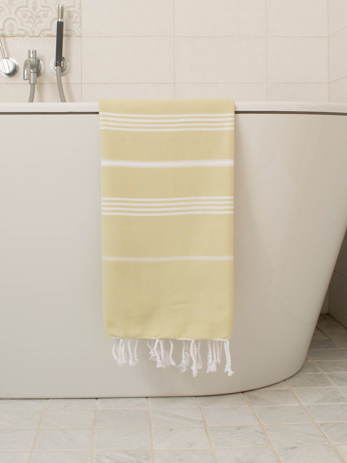 hammam towel linden/white